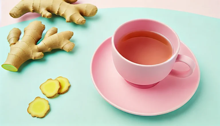 Chá de gengibre para gases
